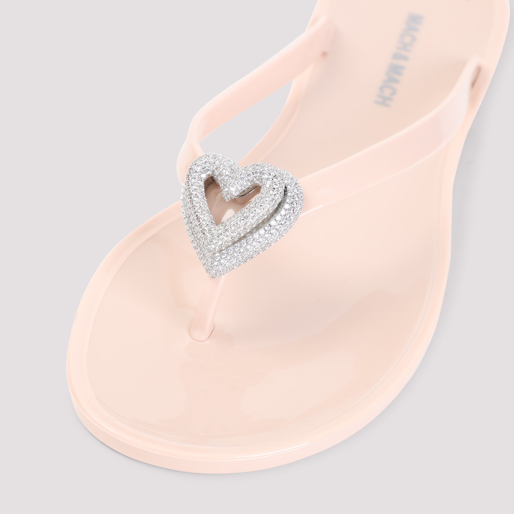 Mach & Mach Double Heart Sandals