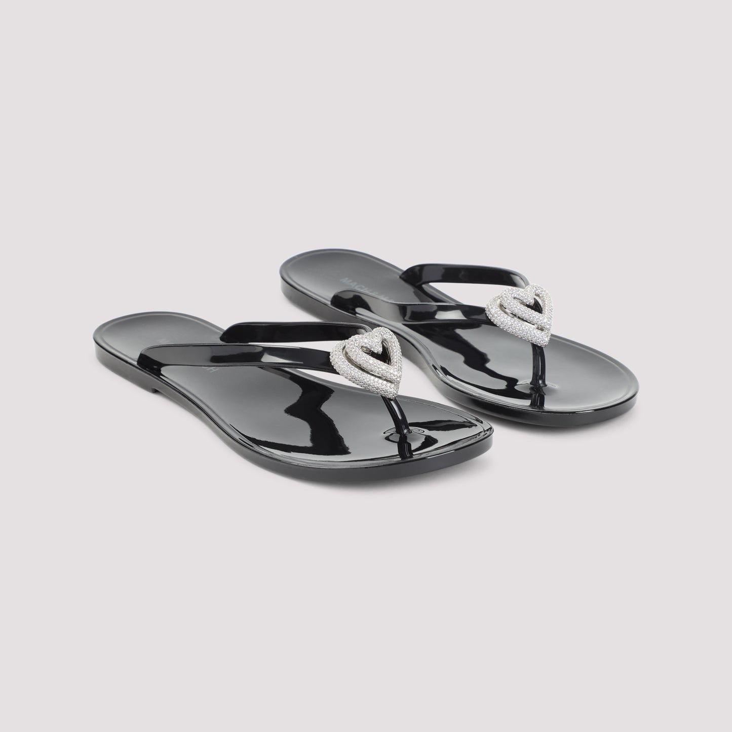 Mach & Mach Double Heart Sandals