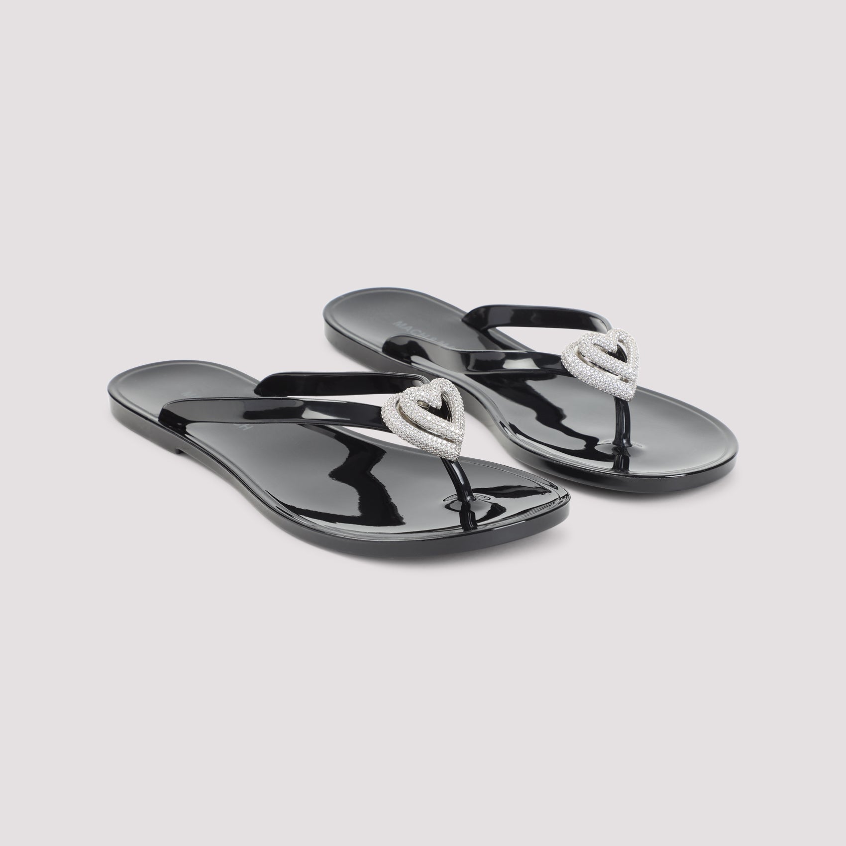 Mach & Mach Double Heart Sandals