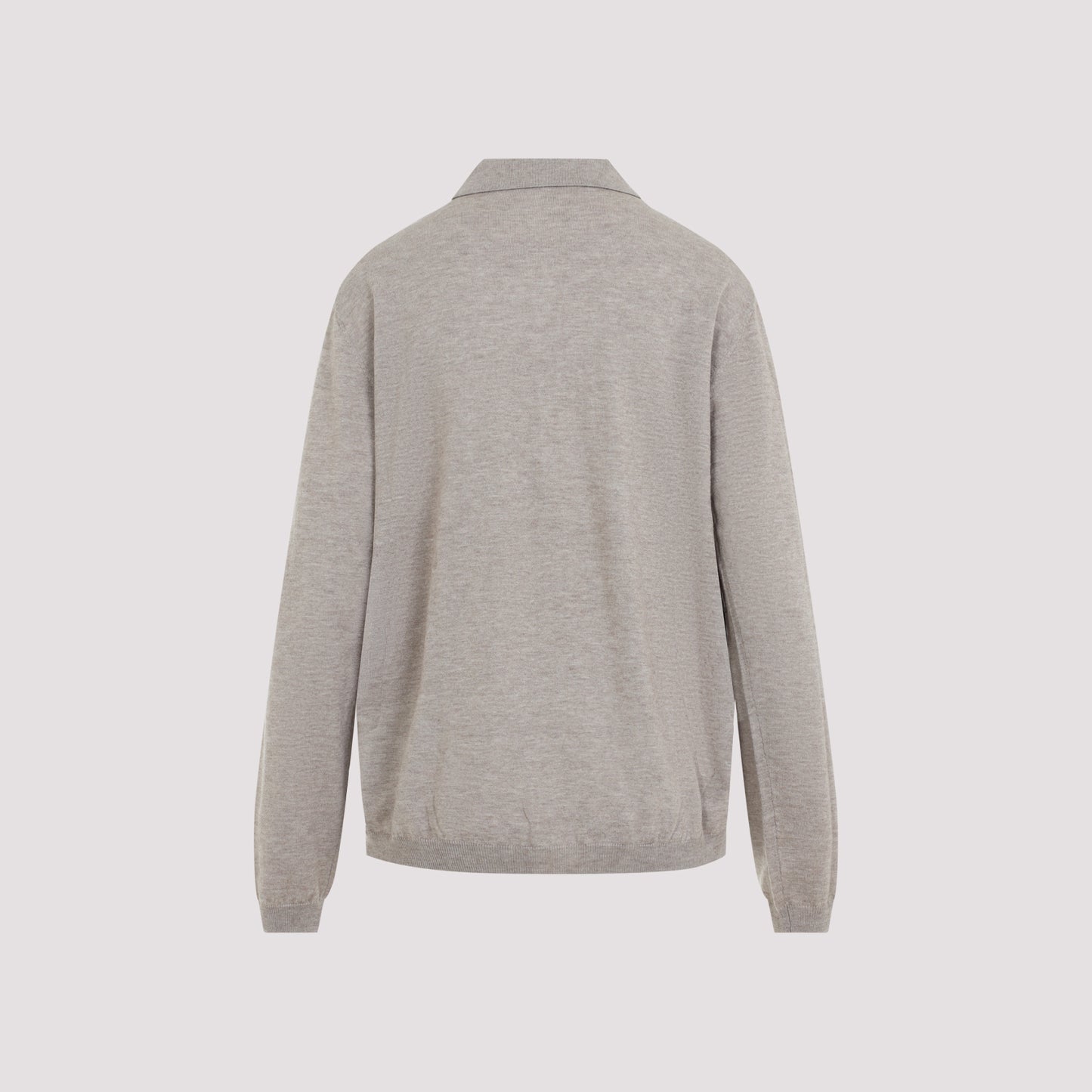 The Frankie Shop Tala Knit V-Neck Polo