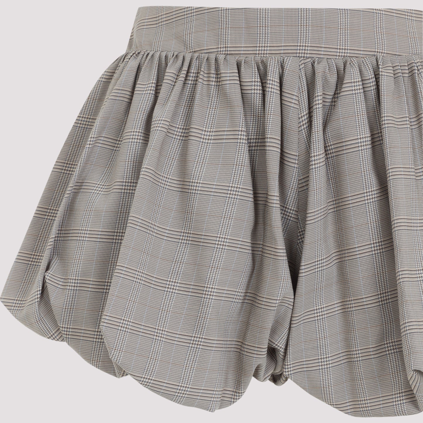 The Frankie Shop Alina Bubble Hem Shorts