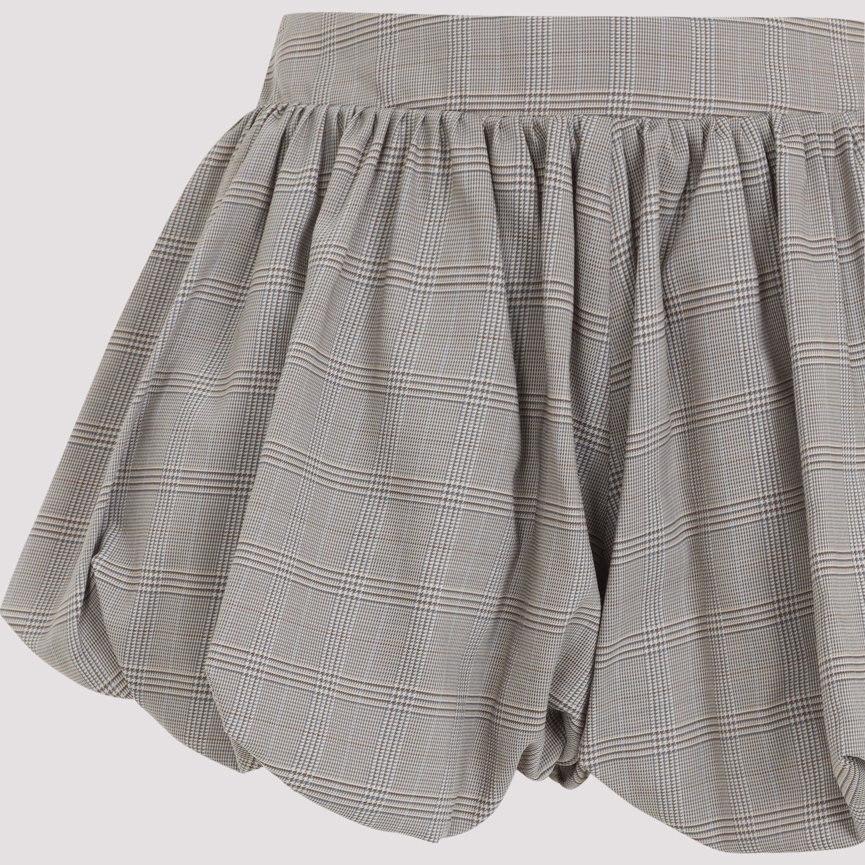 The Frankie Shop Alina Bubble Hem Shorts