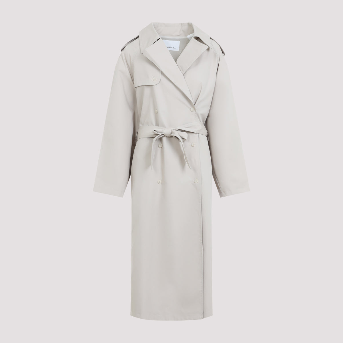 The Frankie Shop Riva Cotton Trench Coat
