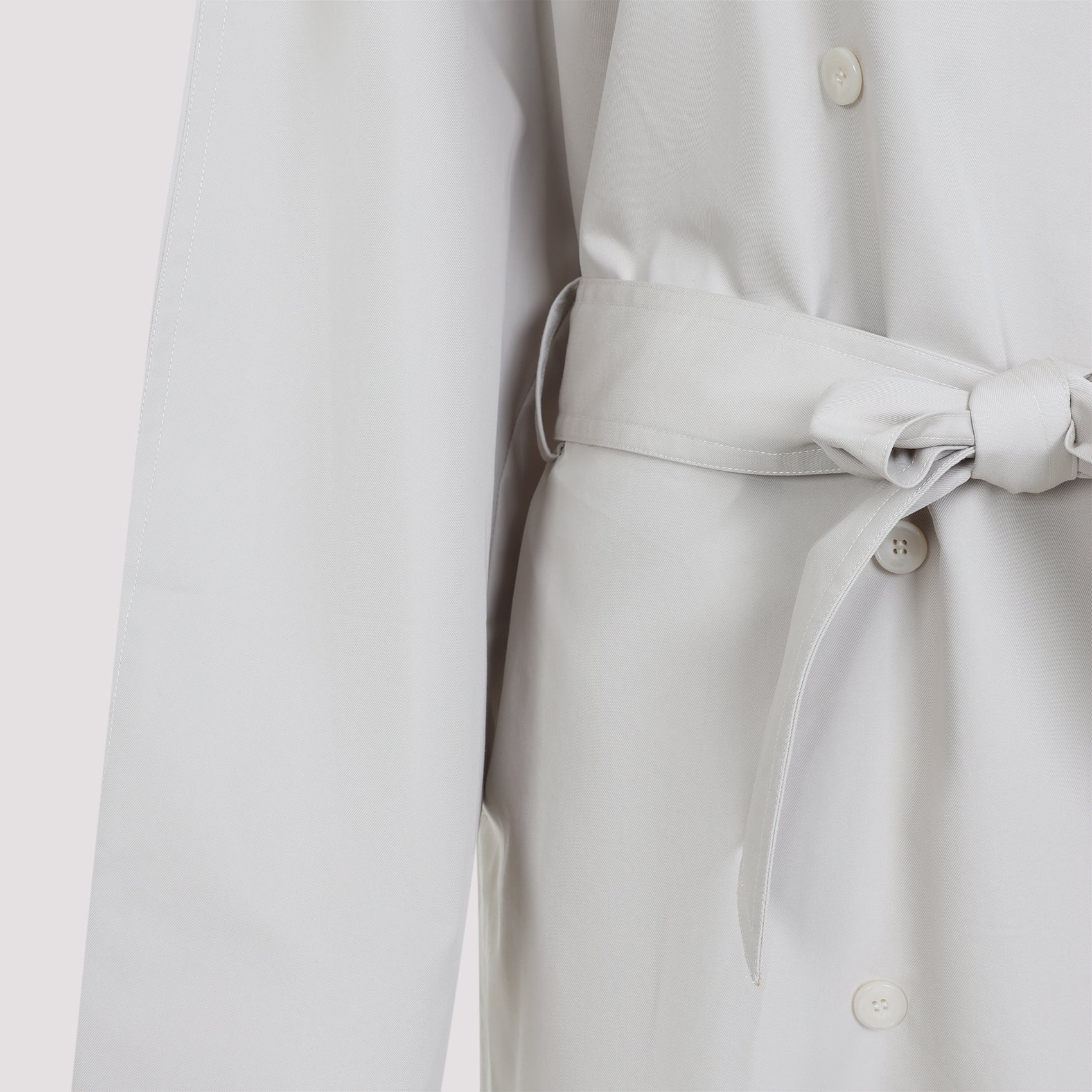 The Frankie Shop Riva Cotton Trench Coat