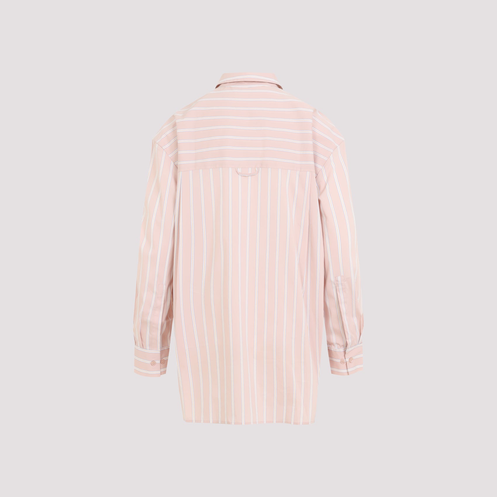 The Frankie Shop Oana Cotton Padded Shirt