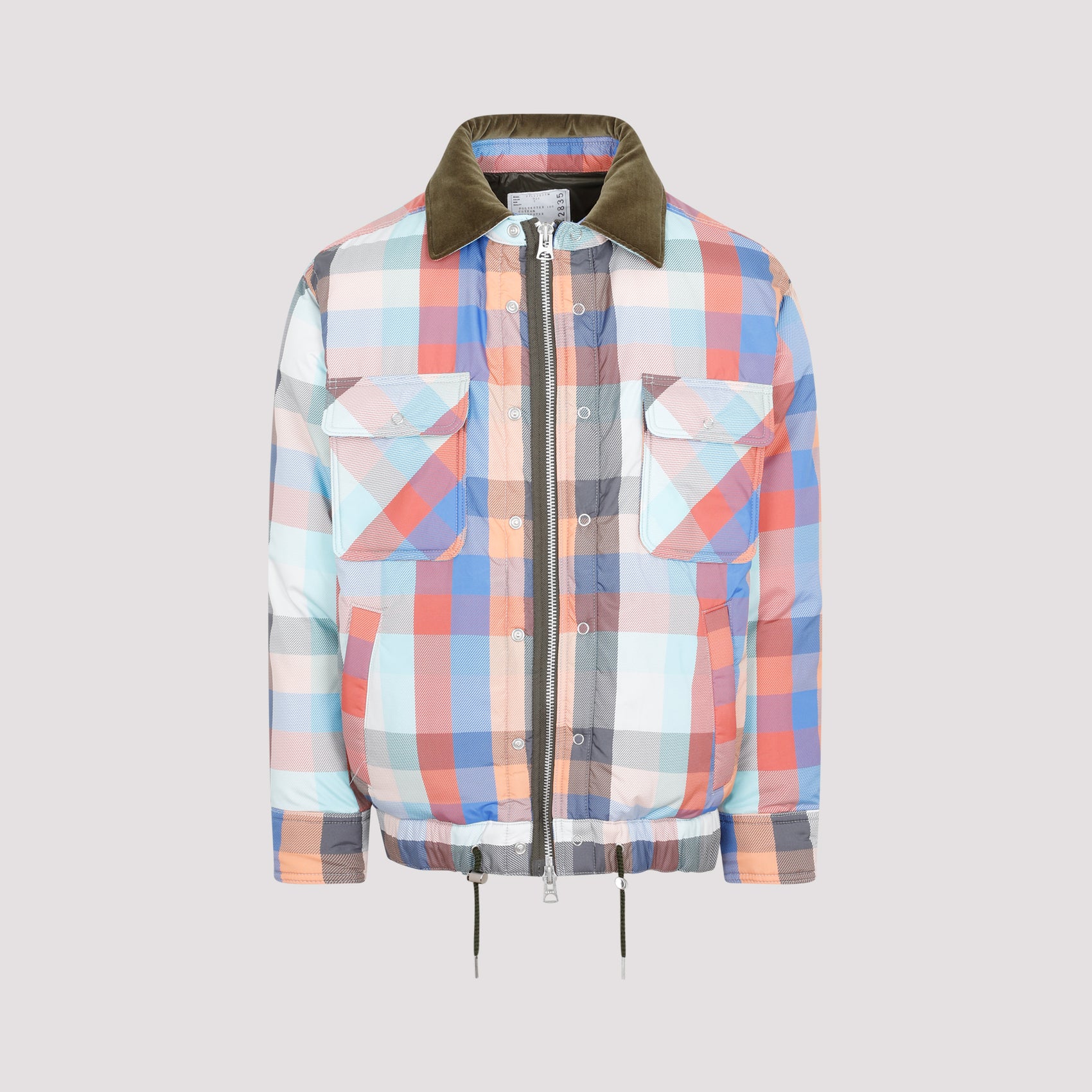 Sacai Plaid Padded Blouson