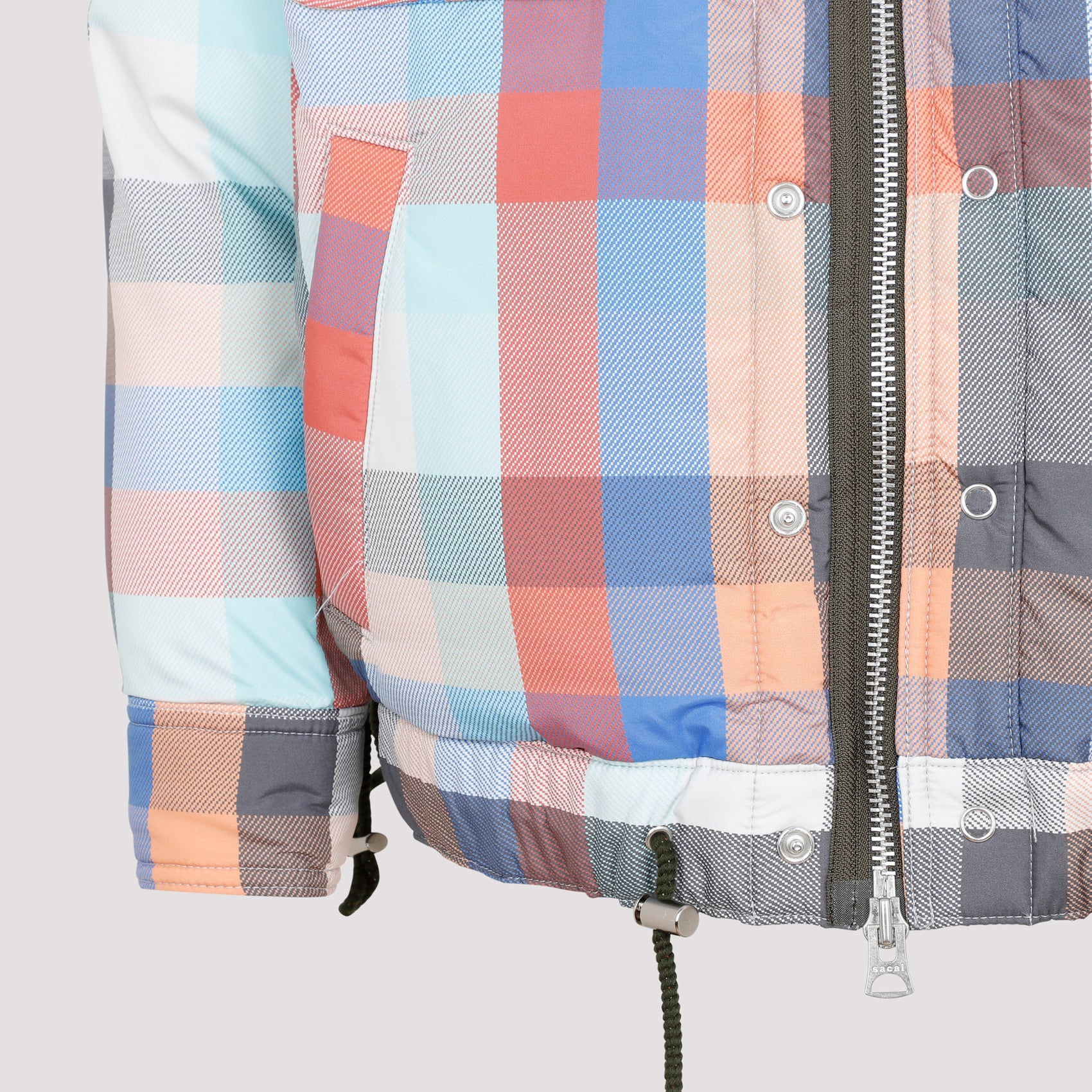 Sacai Plaid Padded Blouson