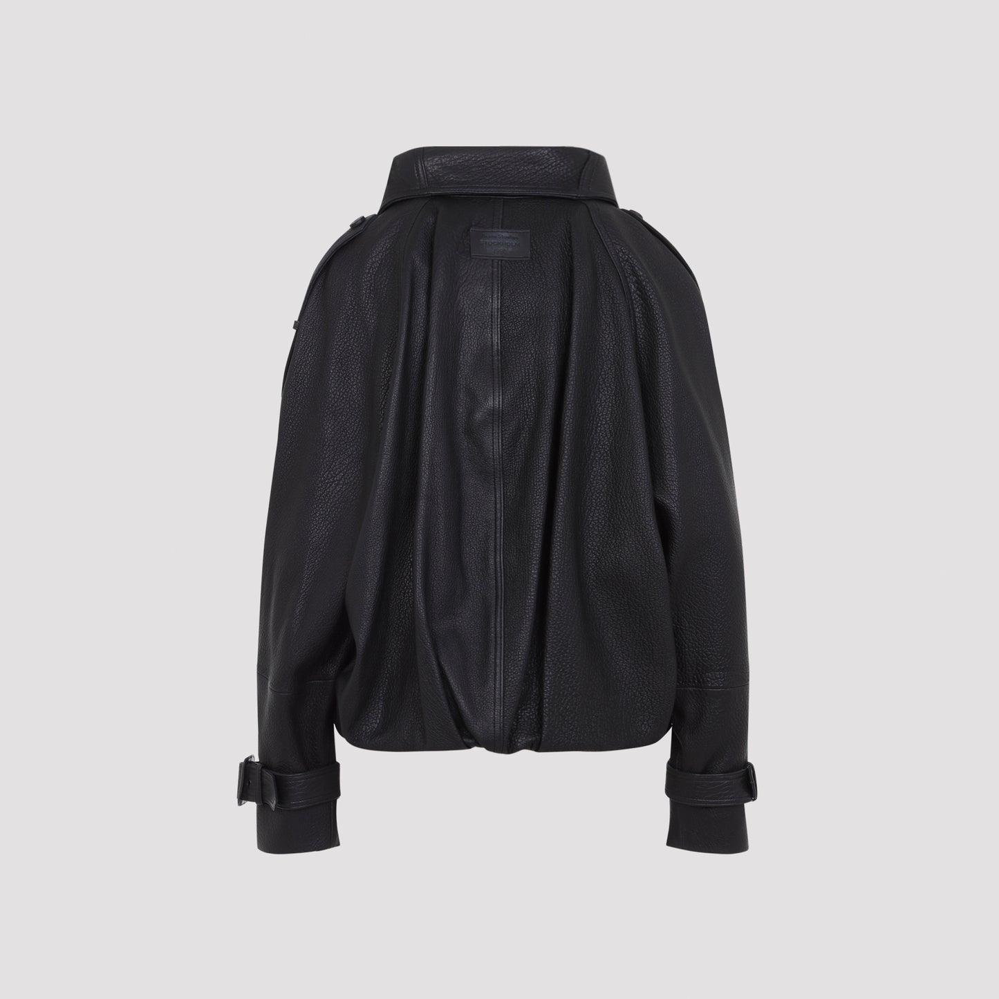 Acne Studios Leather Bomber Jacket
