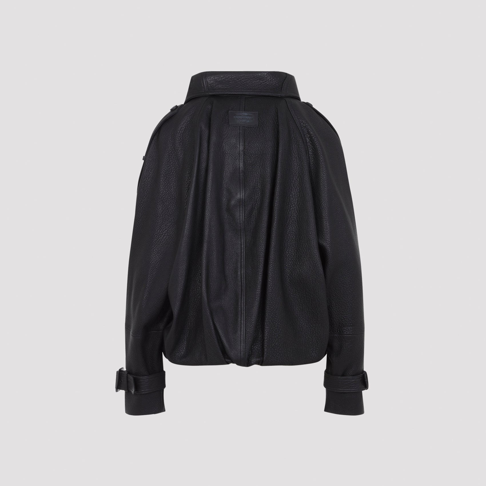 Acne Studios Leather Bomber Jacket