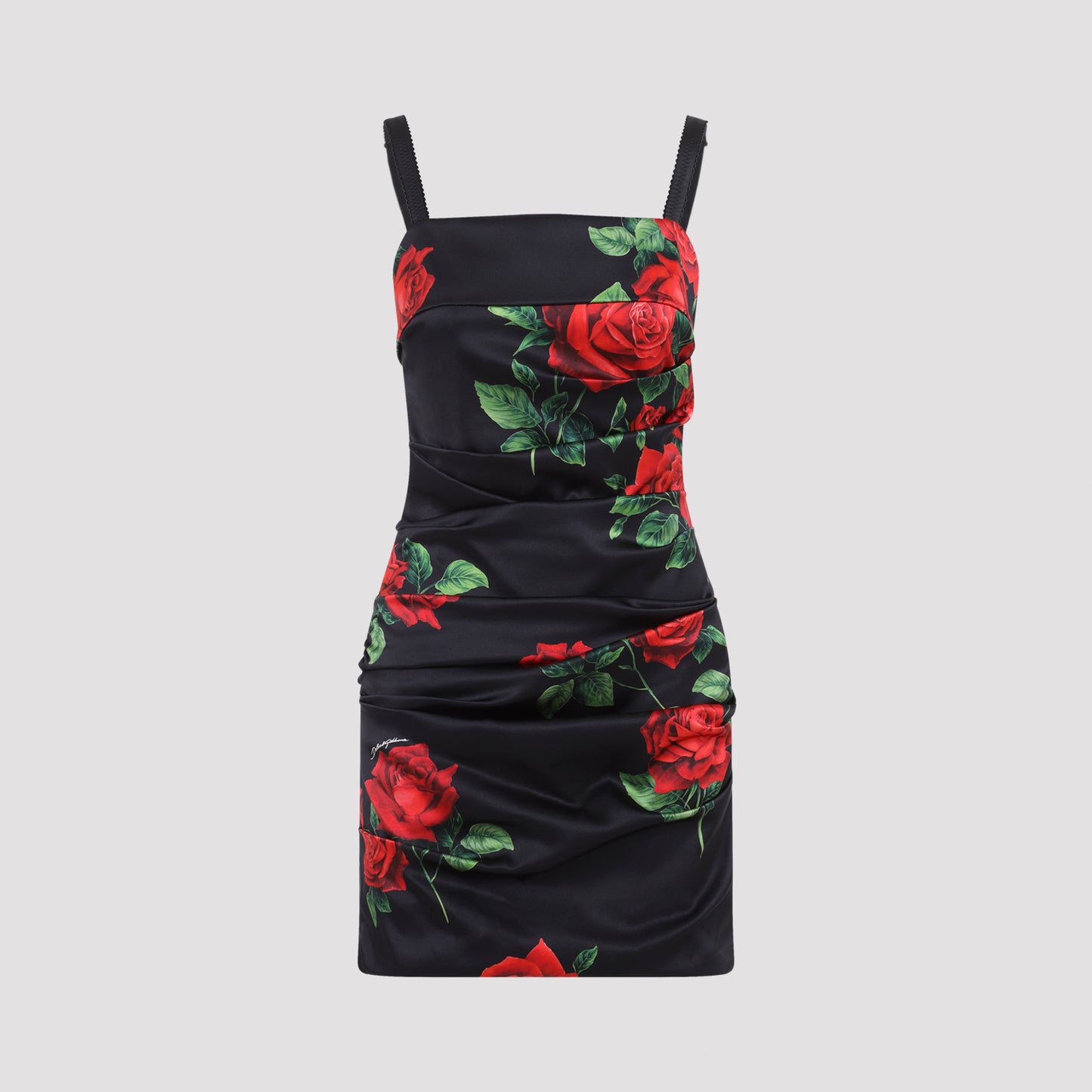 Dolce & Gabbana Rose Rosse Mini Dress