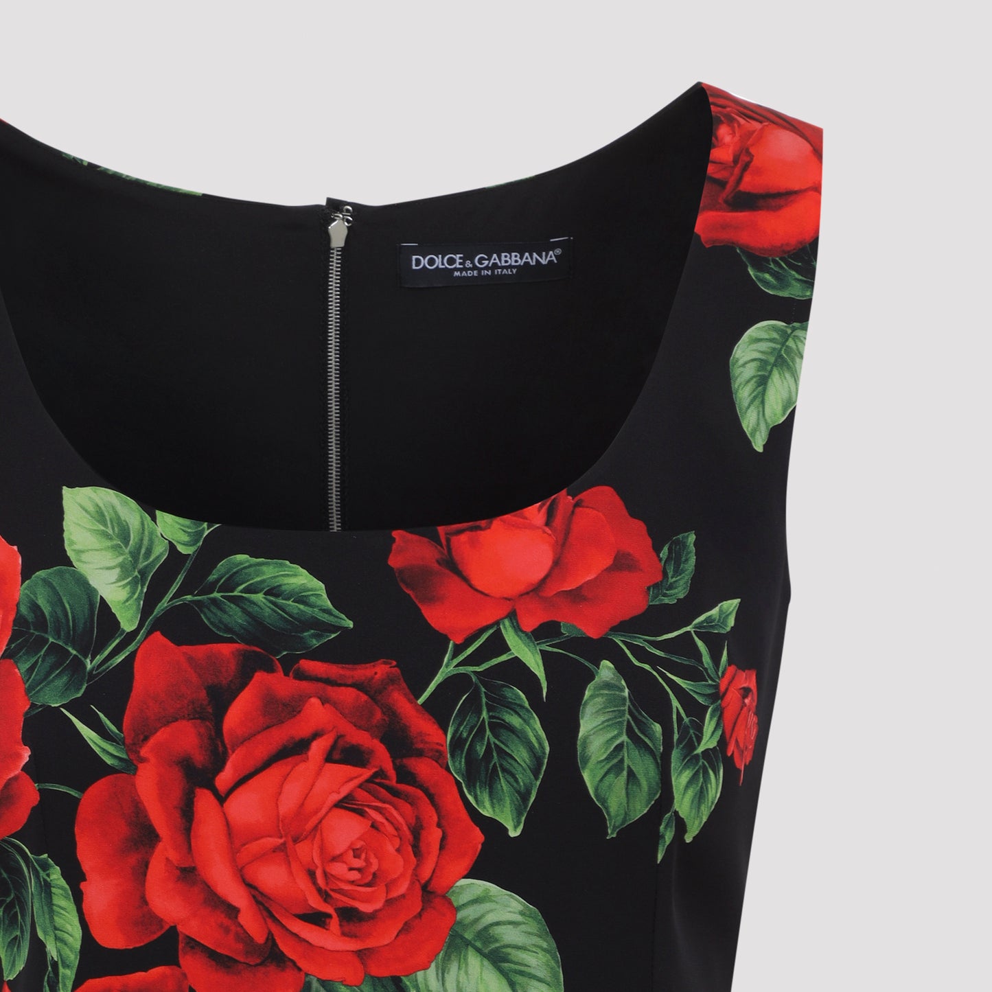 Dolce & Gabbana Rose Rosse Midi Dress