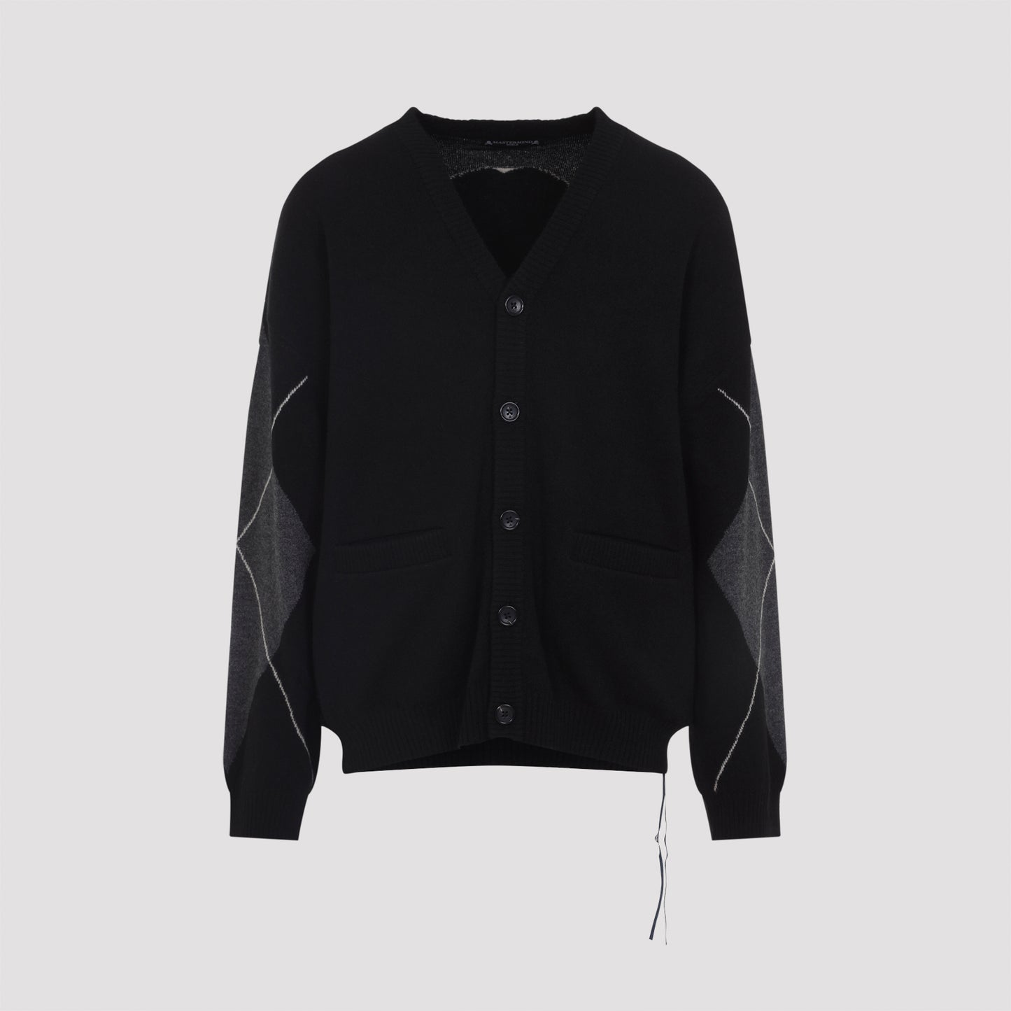 Mastermind World Argyle Cardigan