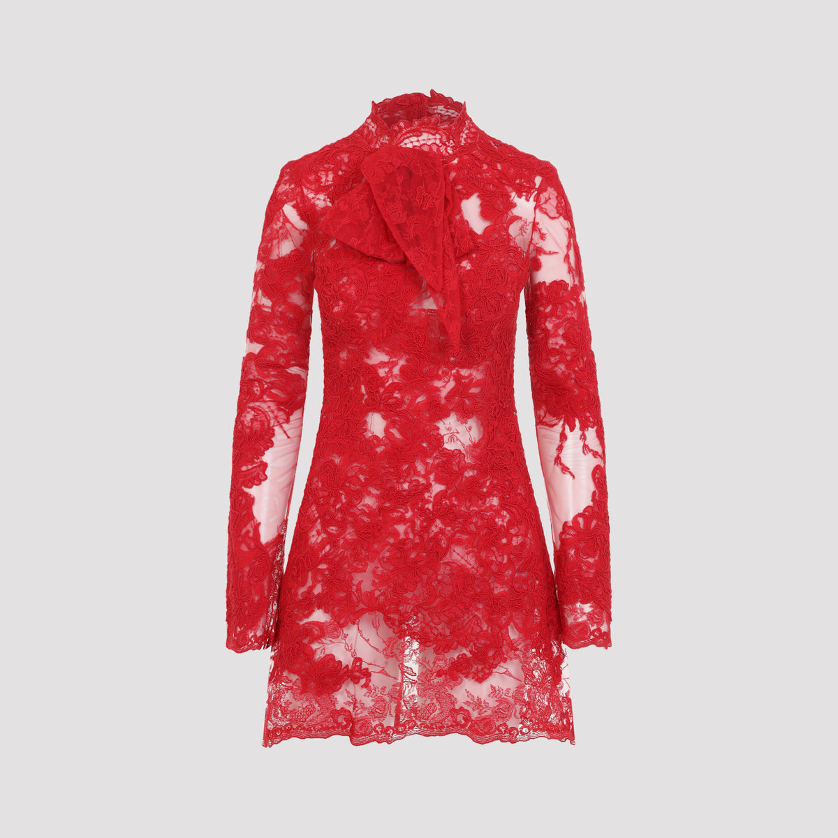 Ermanno Scervino Lace Mini Dress