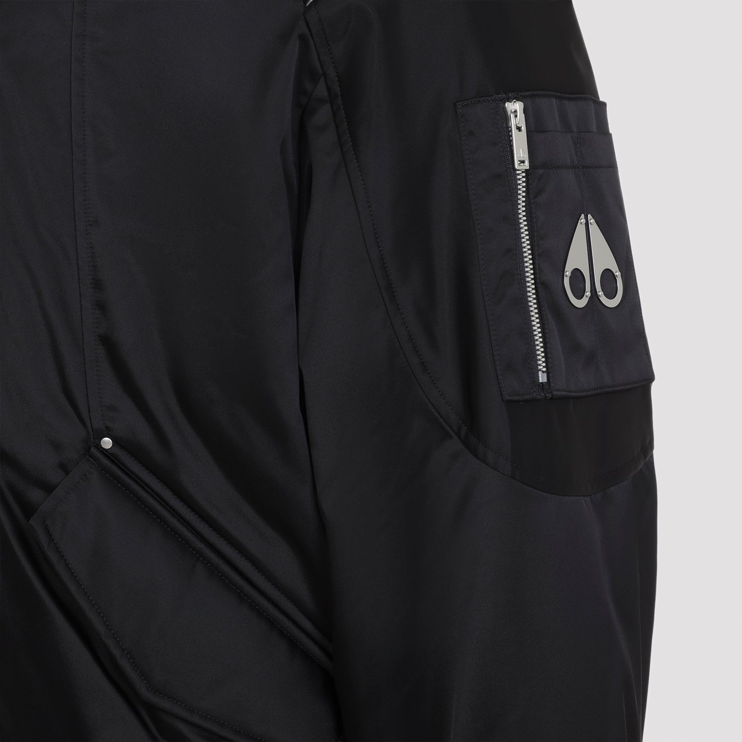 Moose Knuckles Georgie Satin Bomber