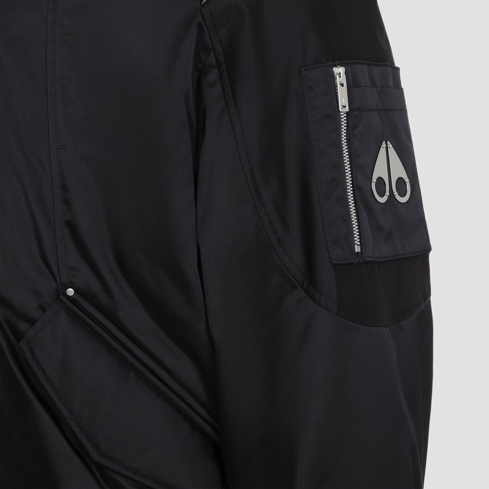 Moose Knuckles Georgie Satin Bomber