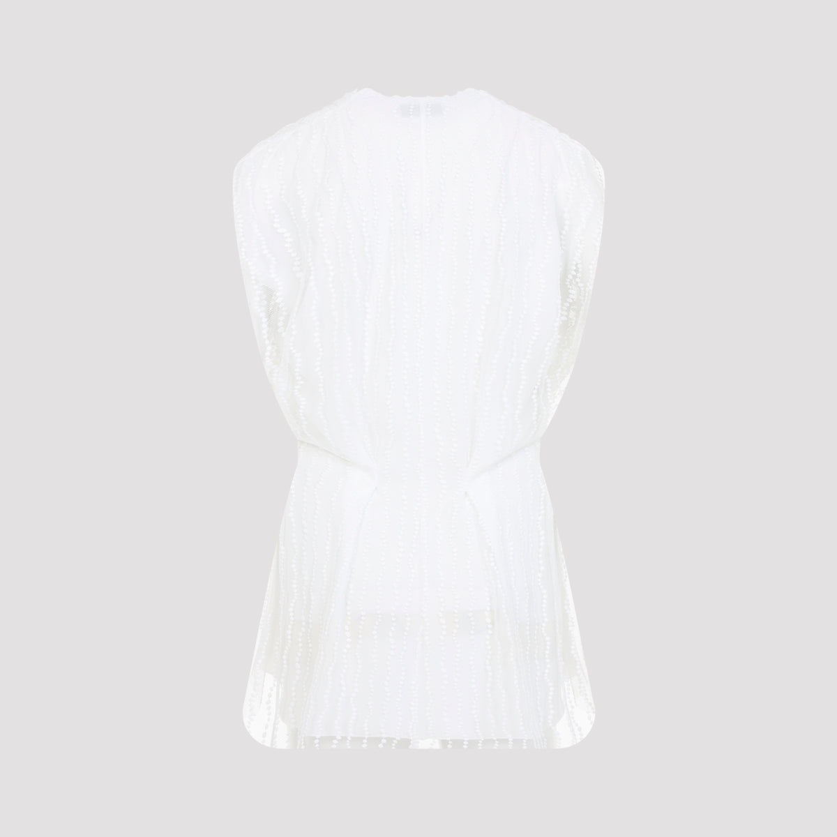 Alberta Ferretti Tulle Top