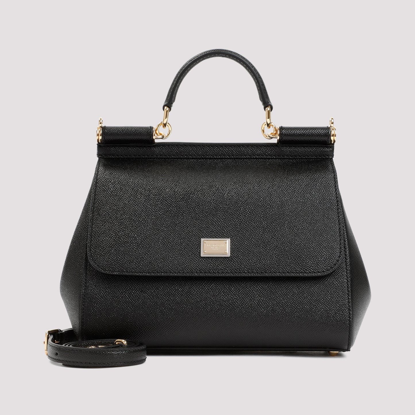 Dolce & Gabbana Saffiano Leather Sicily Bag