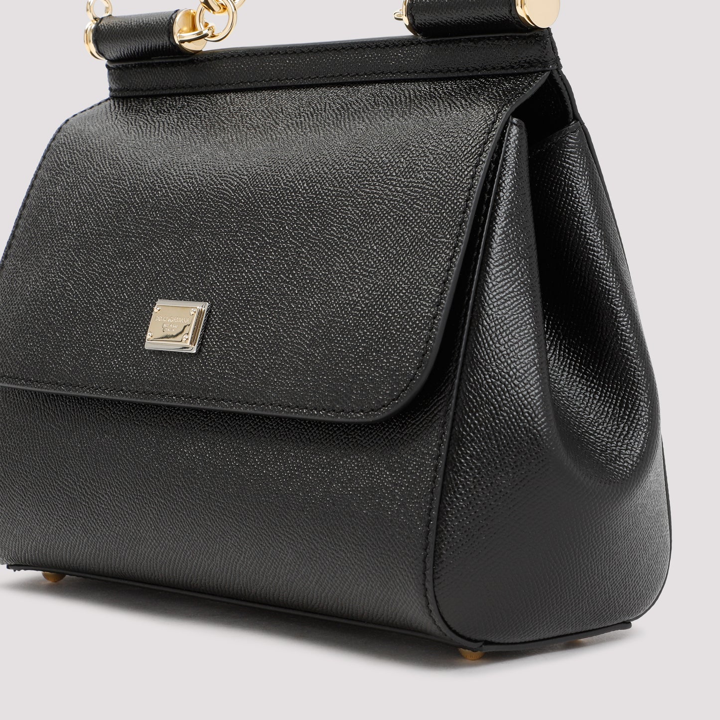 Dolce & Gabbana Saffiano Leather Sicily Bag