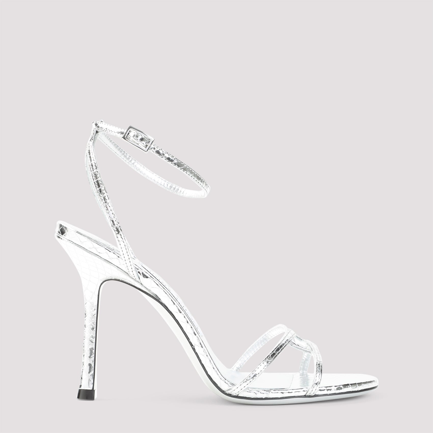 Jimmy Choo 1998 Leo Candy Wrap Leather Sandals