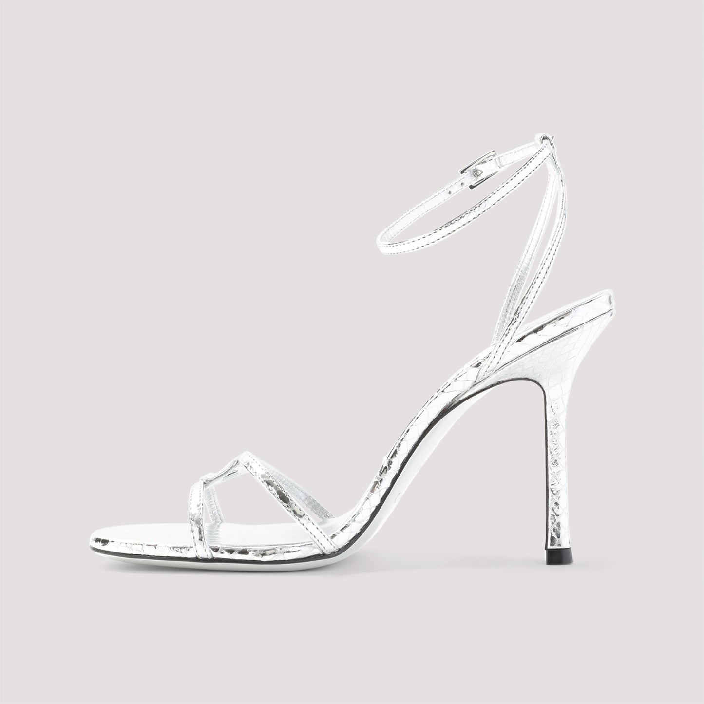 Jimmy Choo 1998 Leo Candy Wrap Leather Sandals