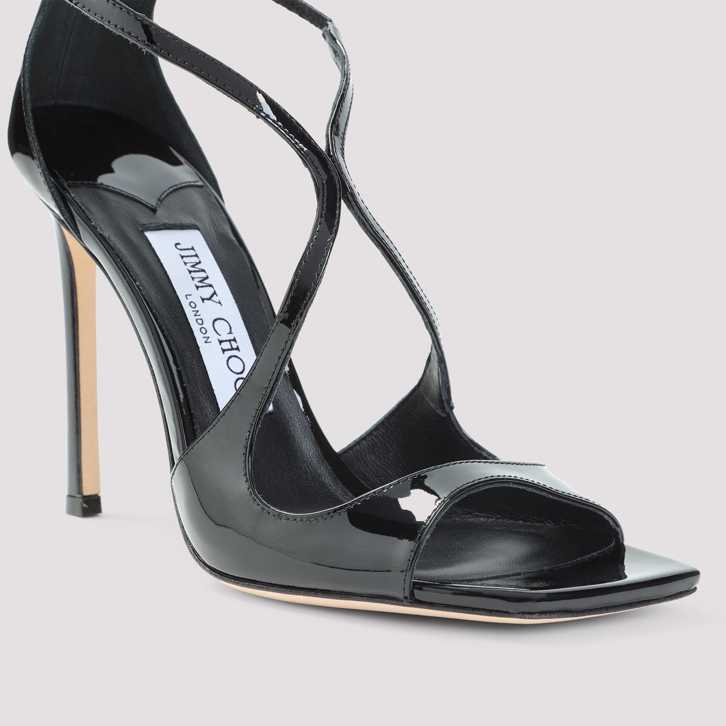 Jimmy Choo Azia 110 Patent Leather Sandals