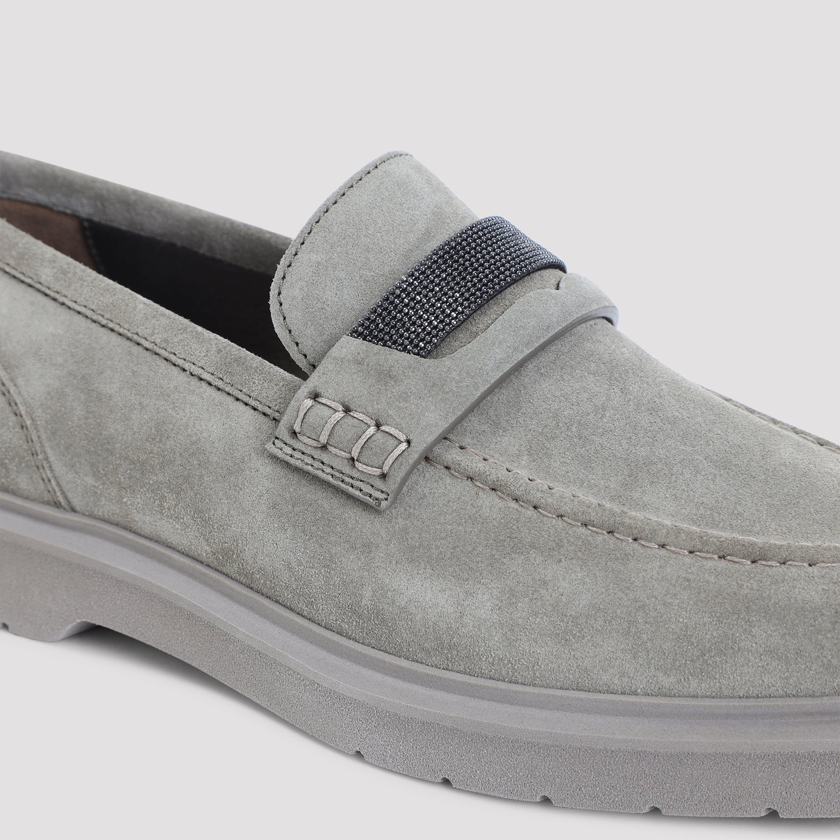 Brunello Cucinelli Leather Loafers