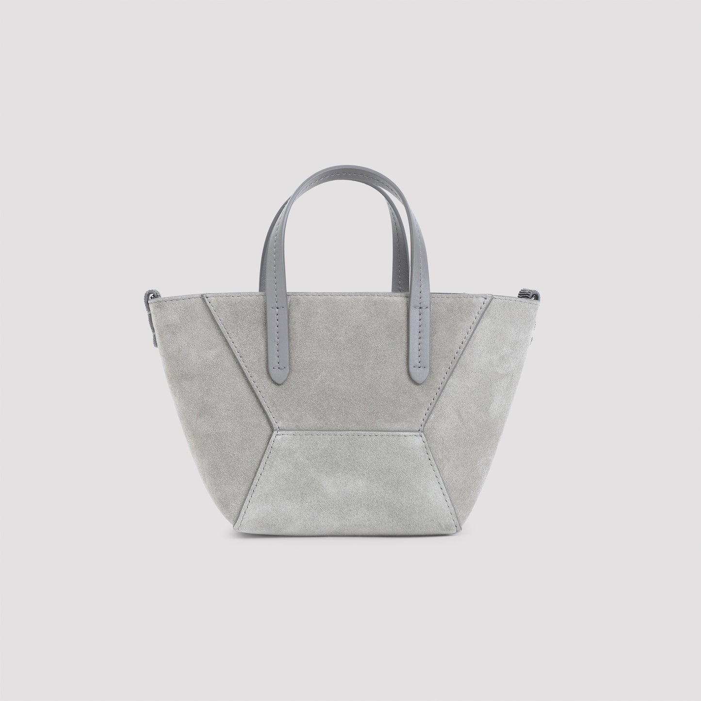 Brunello Cucinelli Suede Duomini Bag
