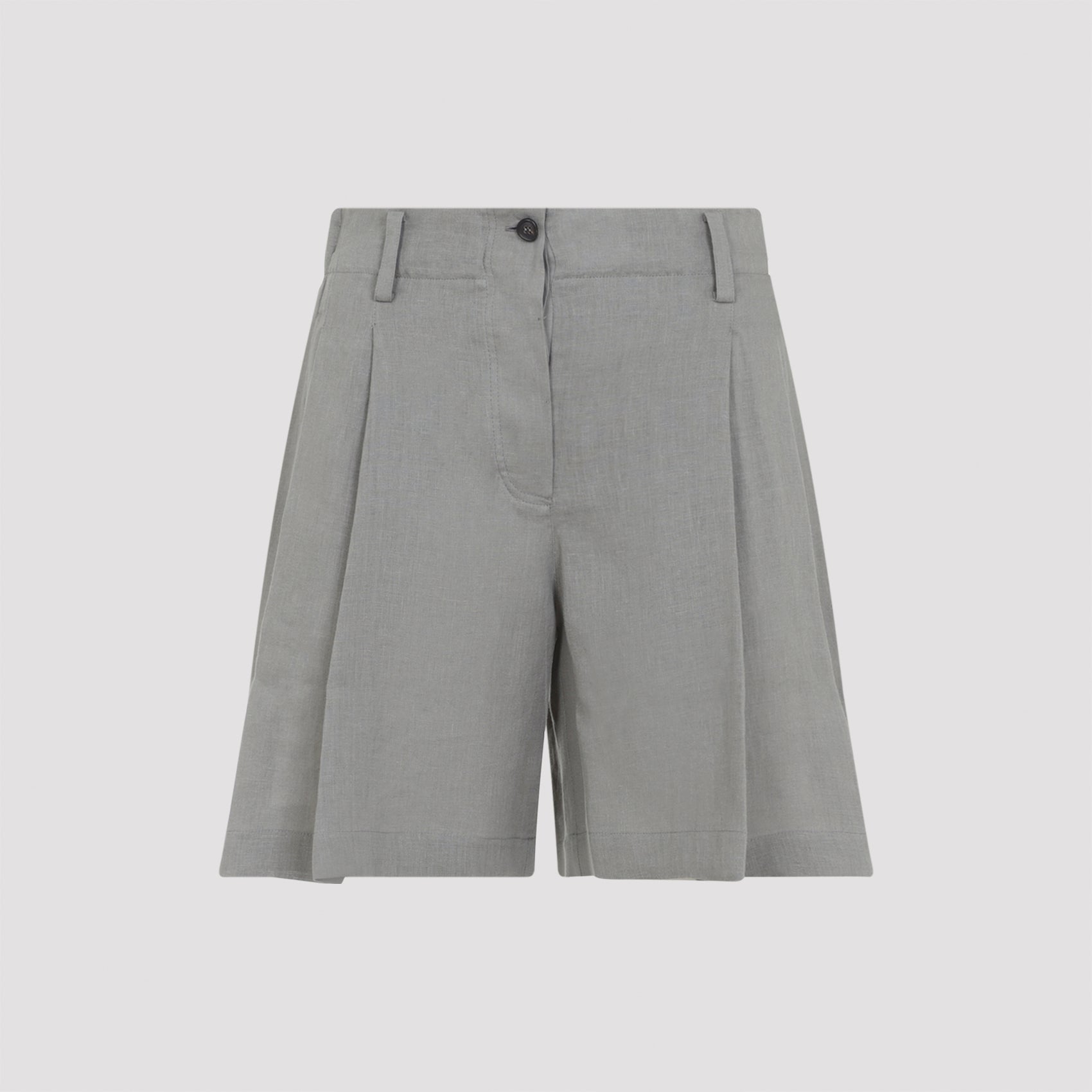 Brunello Cucinelli Linen Bermuda