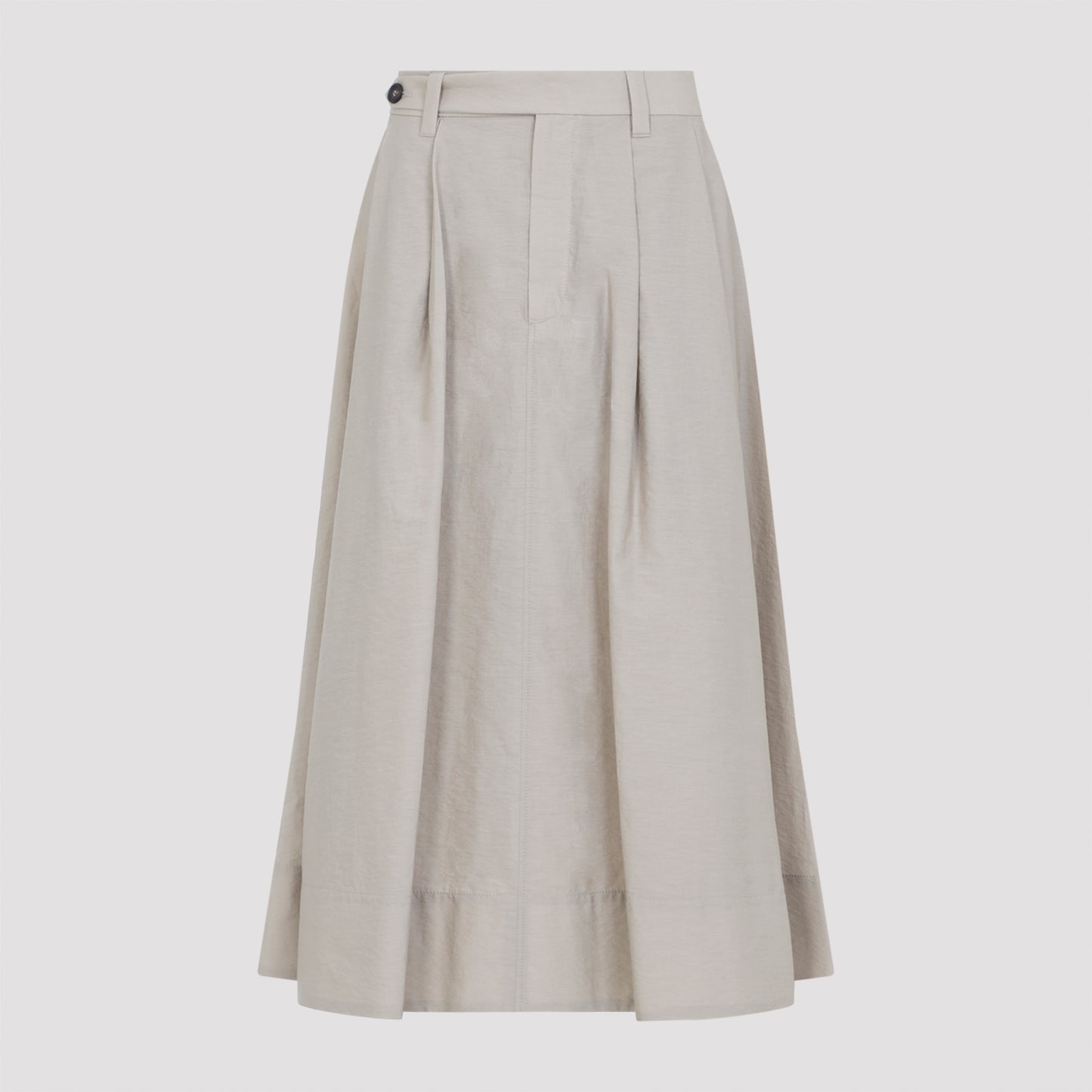 Brunello Cucinelli Cotton Midi Skirt