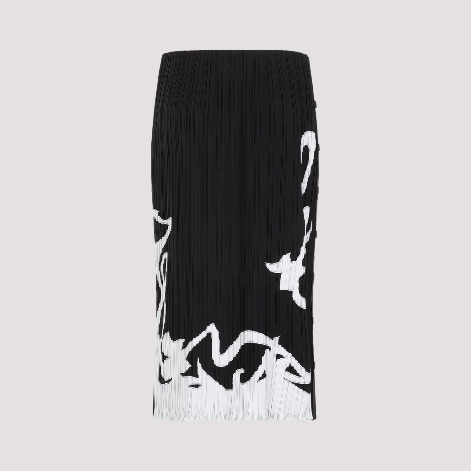 Lanvin Pleated Long Skirt