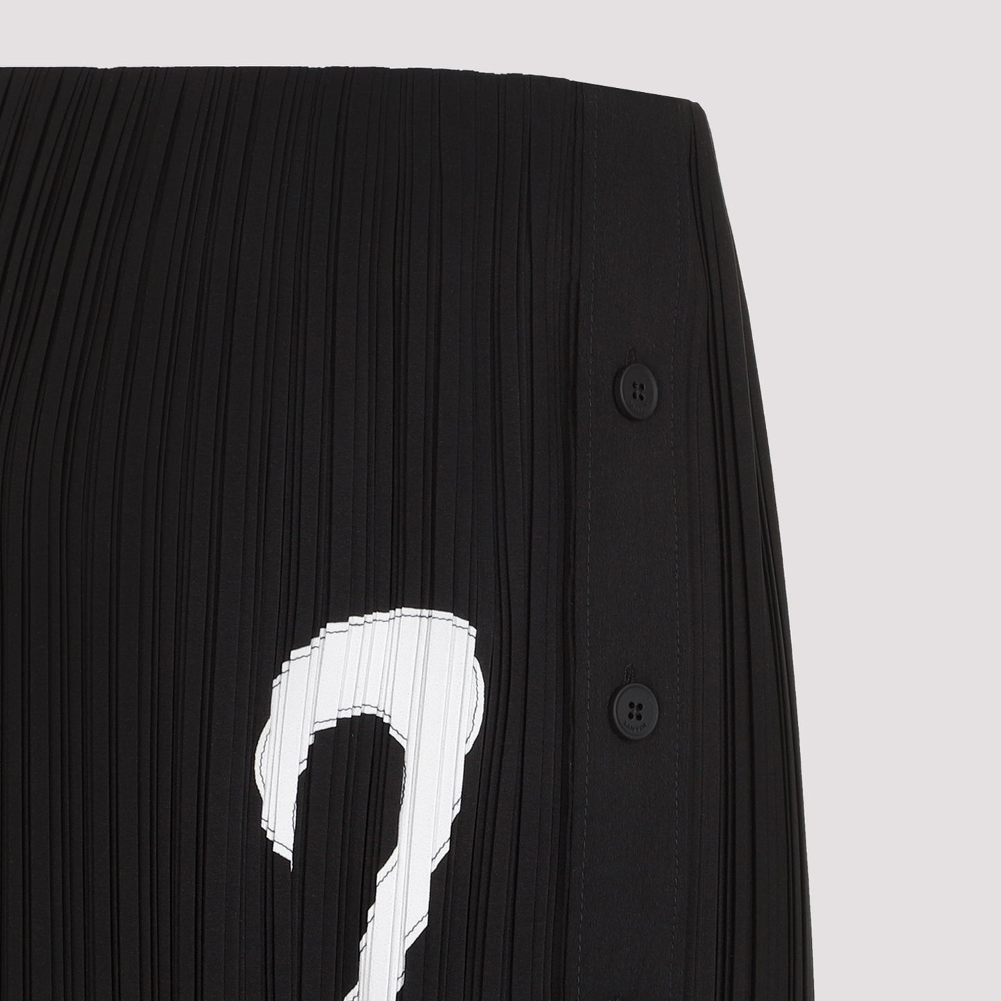 Lanvin Pleated Long Skirt