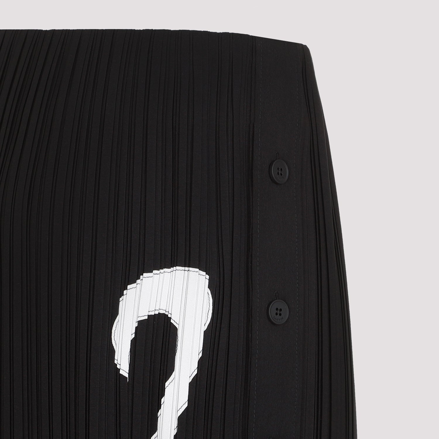 Lanvin Pleated Long Skirt