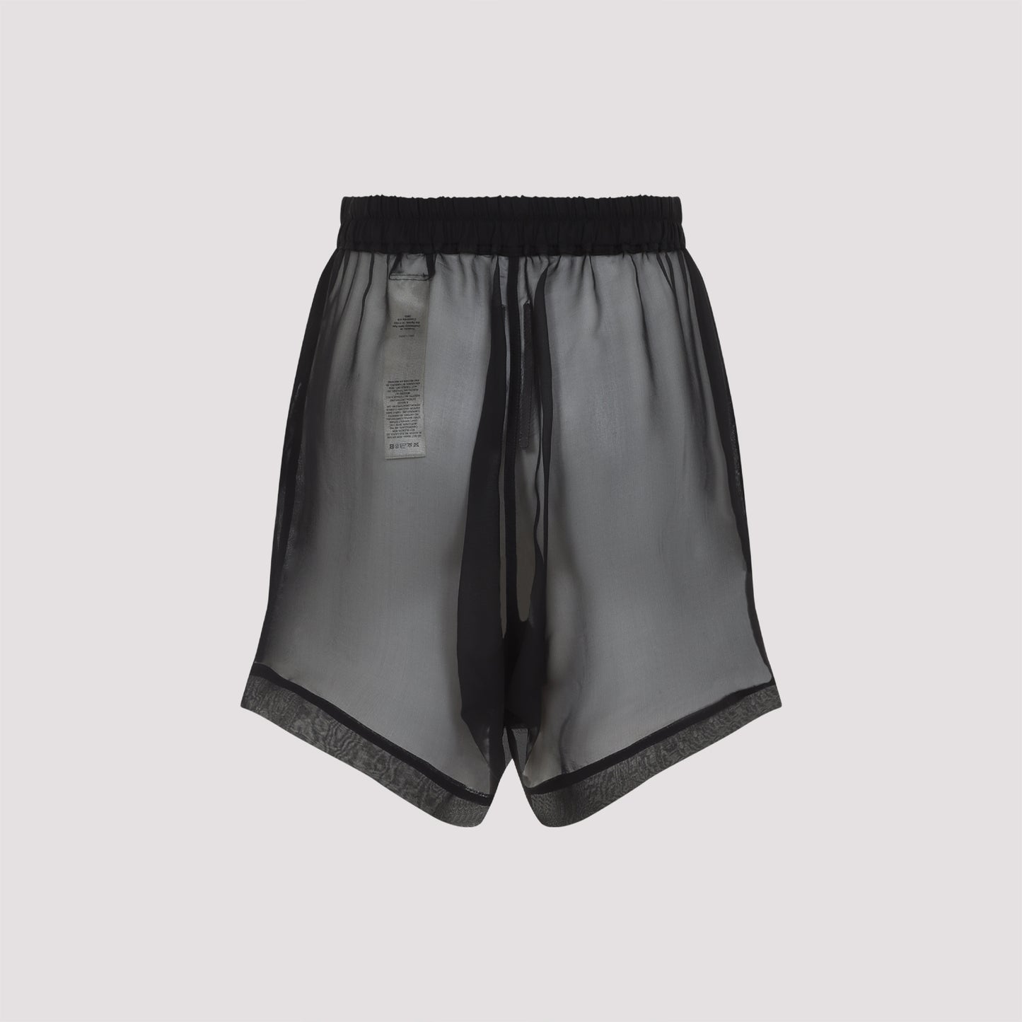 Rick Owens Silk Shorts