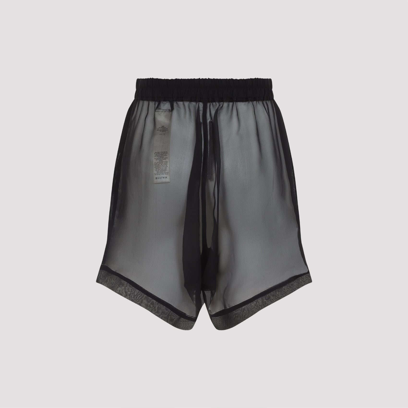 Rick Owens Silk Shorts