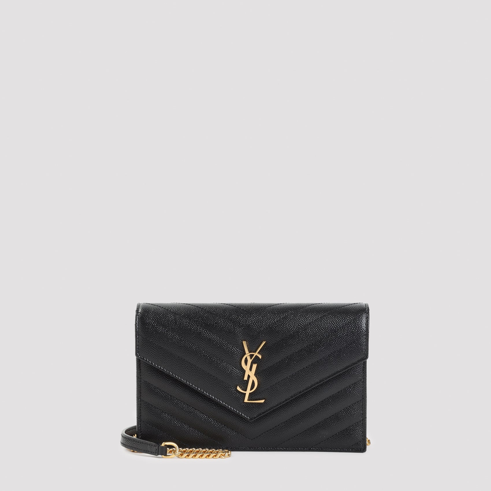 Saint Laurent Cassandre Envelope Chain Wallet