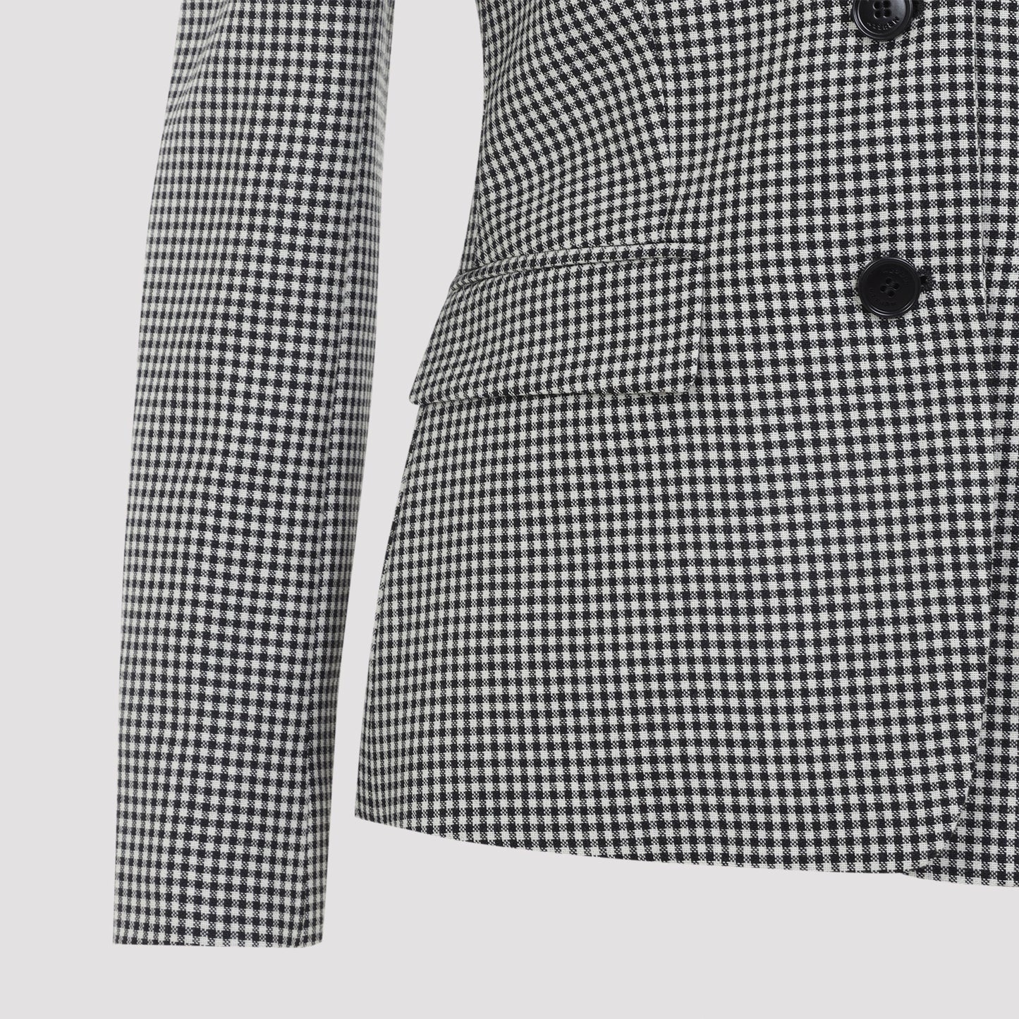 Alexander McQueen Off Shoulder Jacket Harness