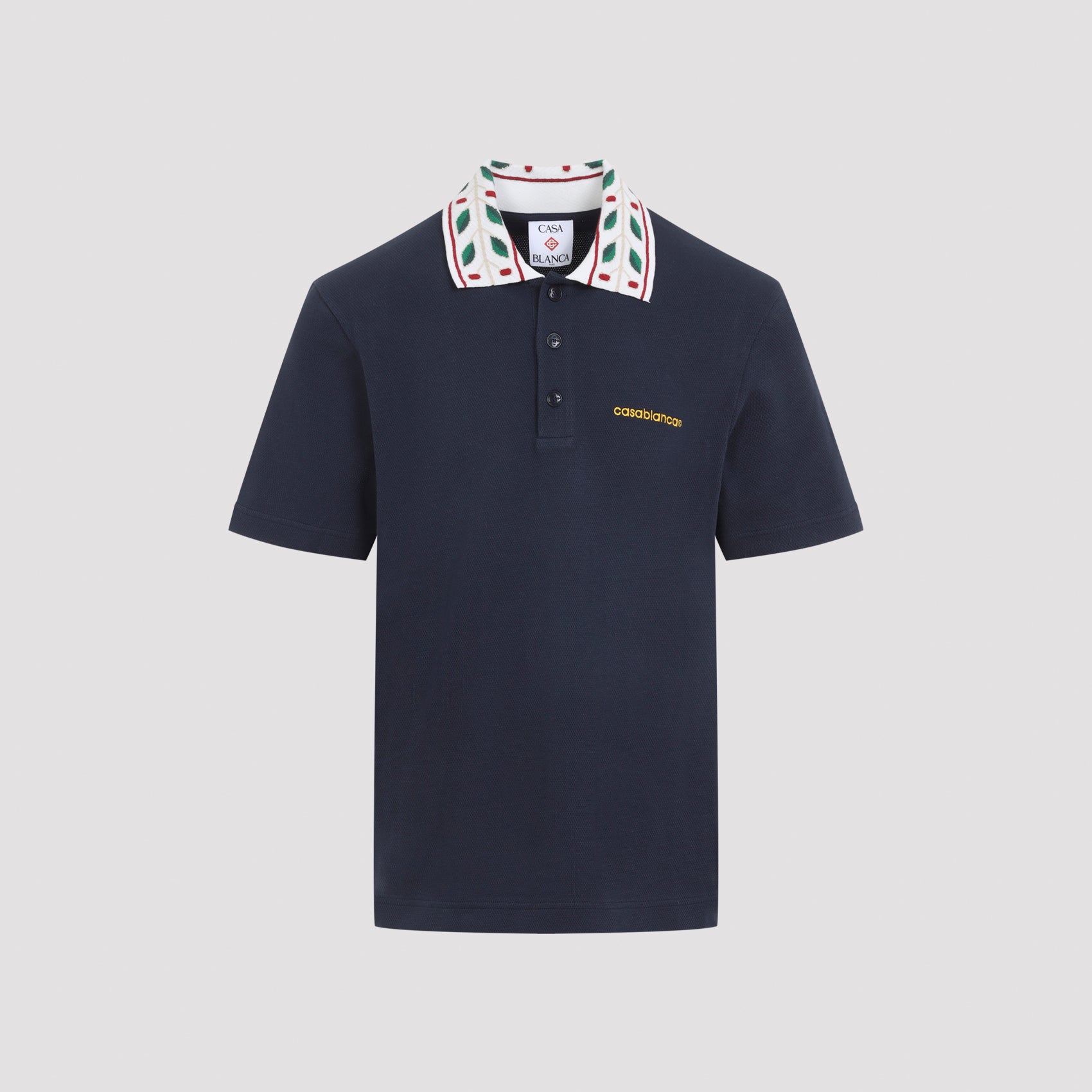 Casablanca Laurel Piqué Polo