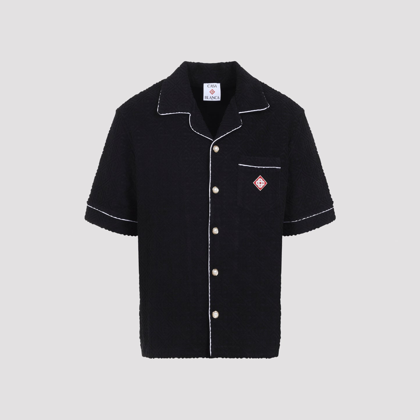 Casablanca Towelling Monogram Shirt