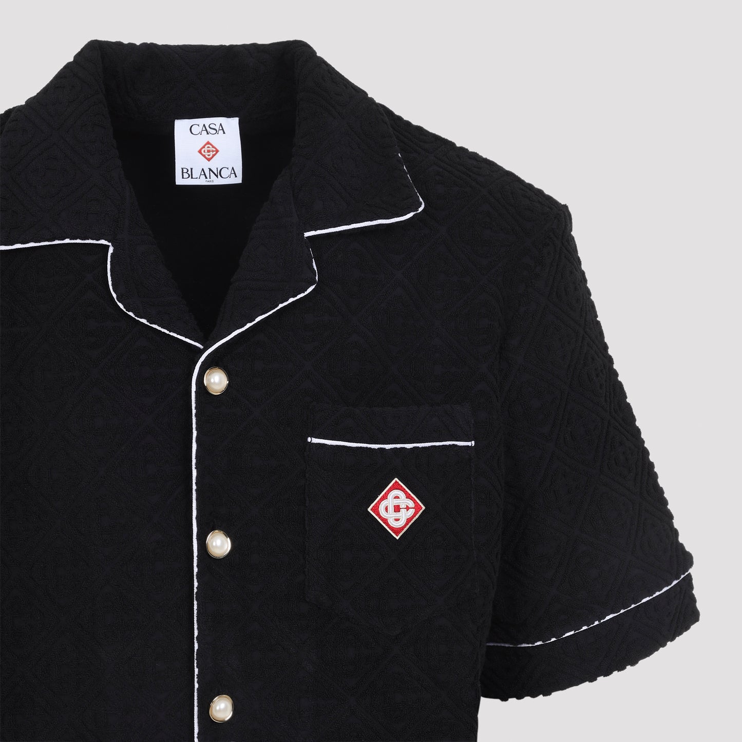 Casablanca Towelling Monogram Shirt