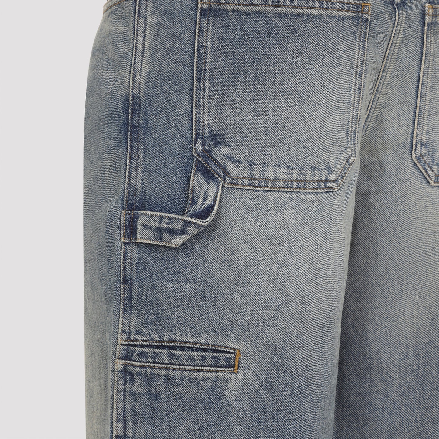 Courreges Baggy Hammer Jeans