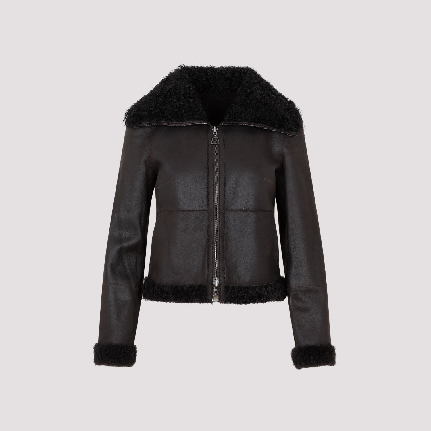 Akris Lamb Leather Jacket