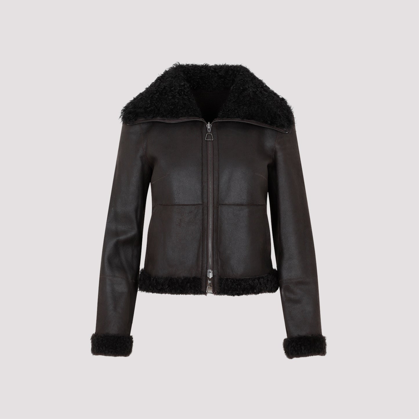 Akris Lamb Leather Jacket