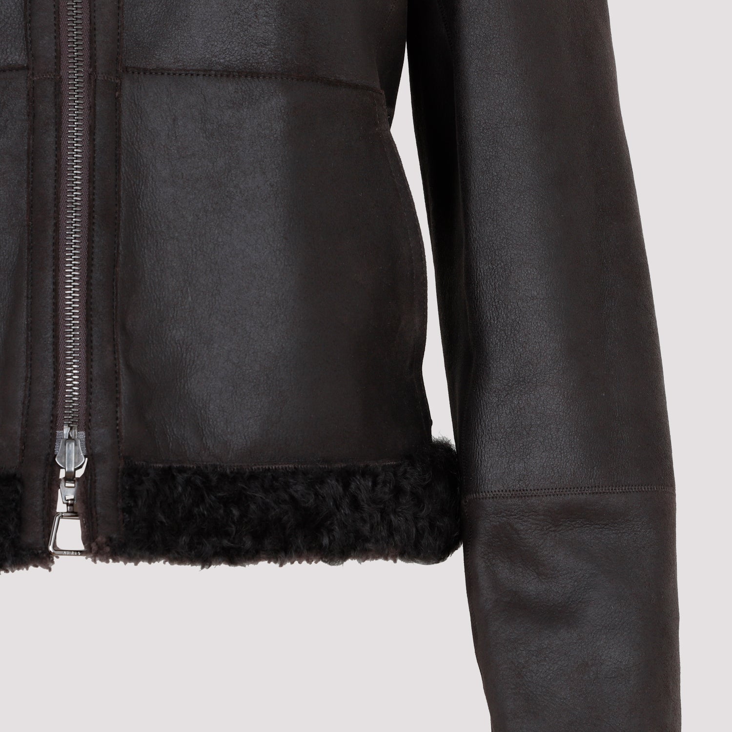 Akris Lamb Leather Jacket