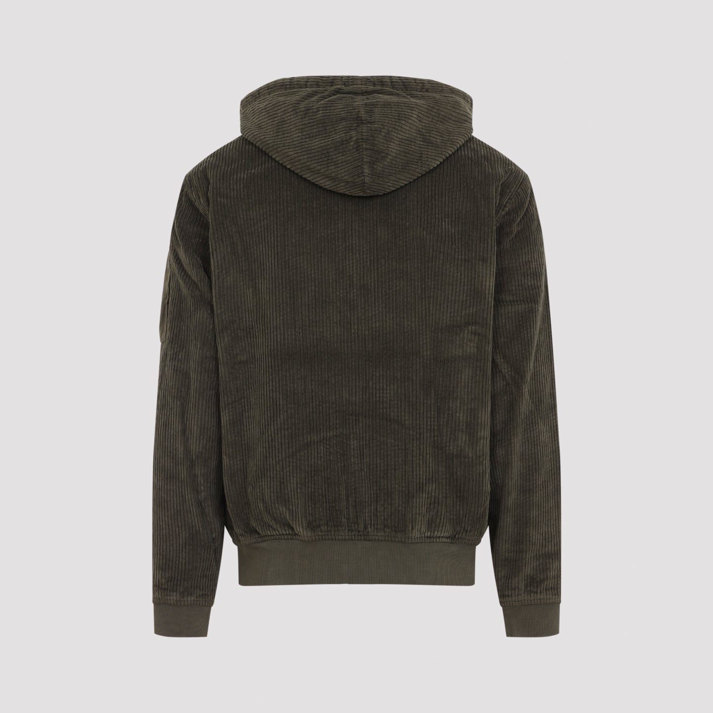 Cp Company Cordoury Full Zip Sweatshirt