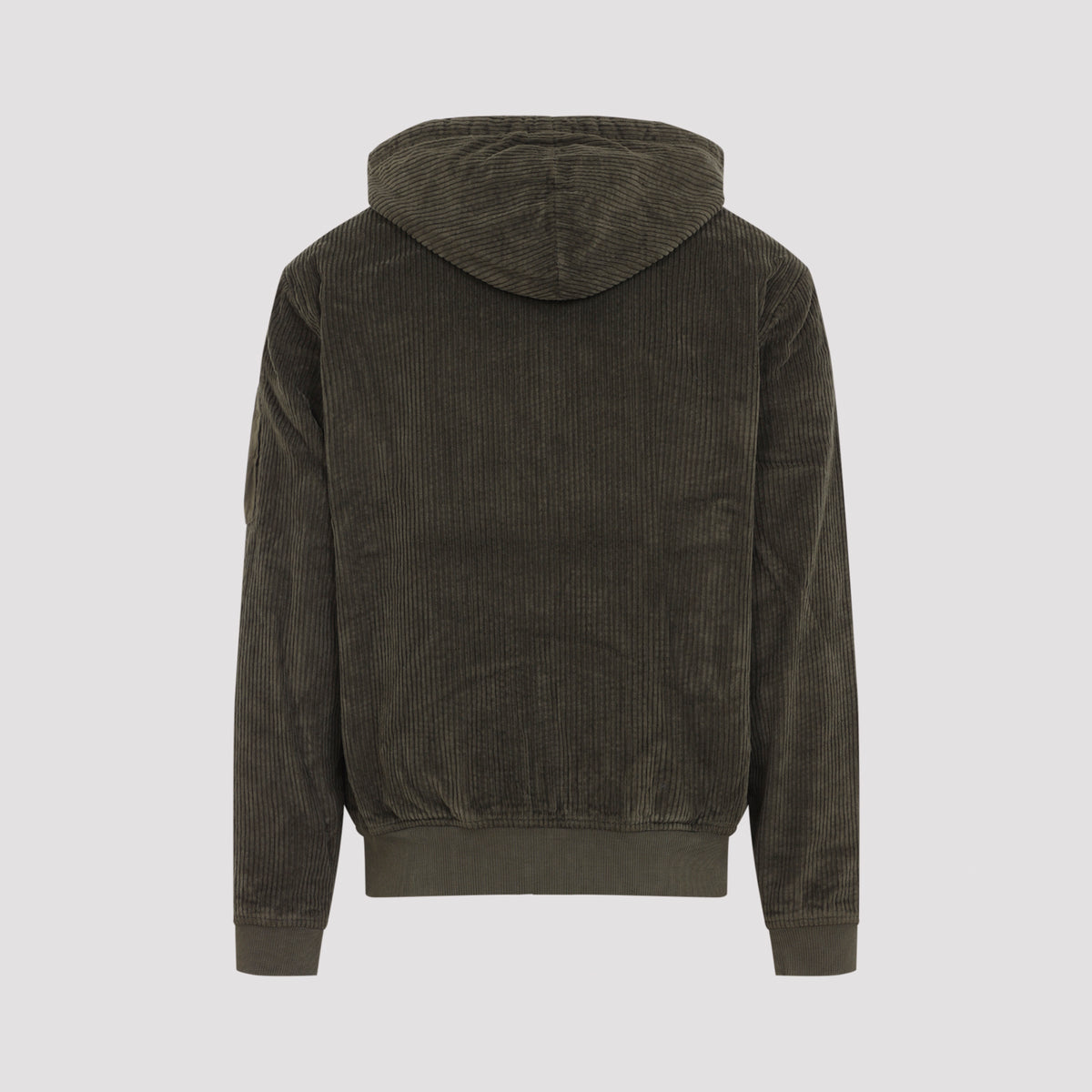 Cp Company Cordoury Full Zip Sweatshirt
