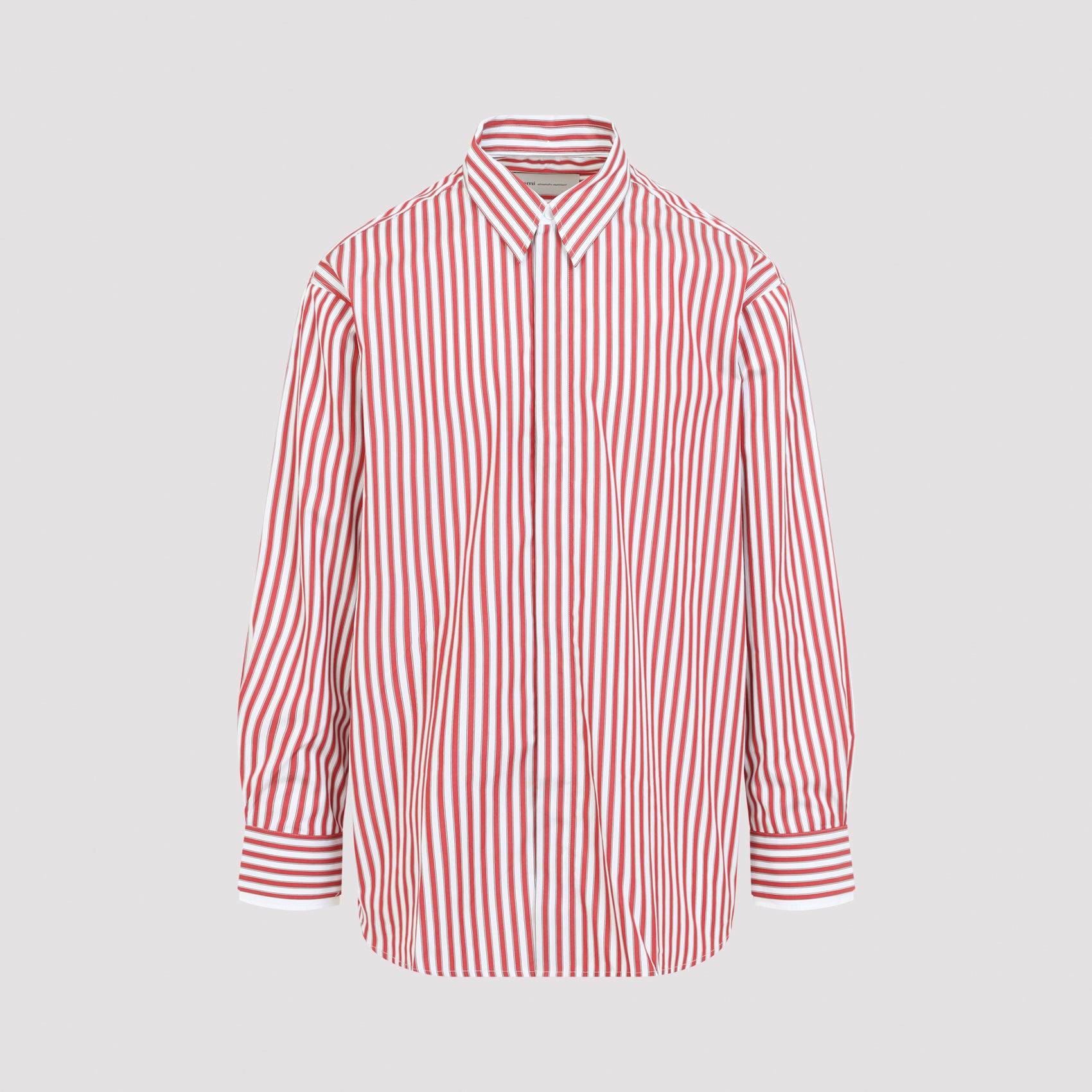 Ami Paris Large Striped Shirt