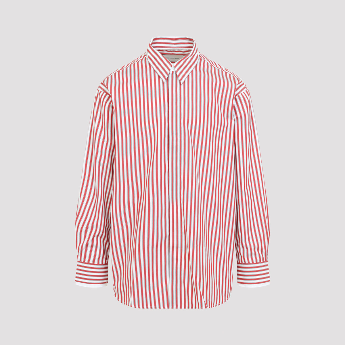Ami Paris Large Striped Shirt