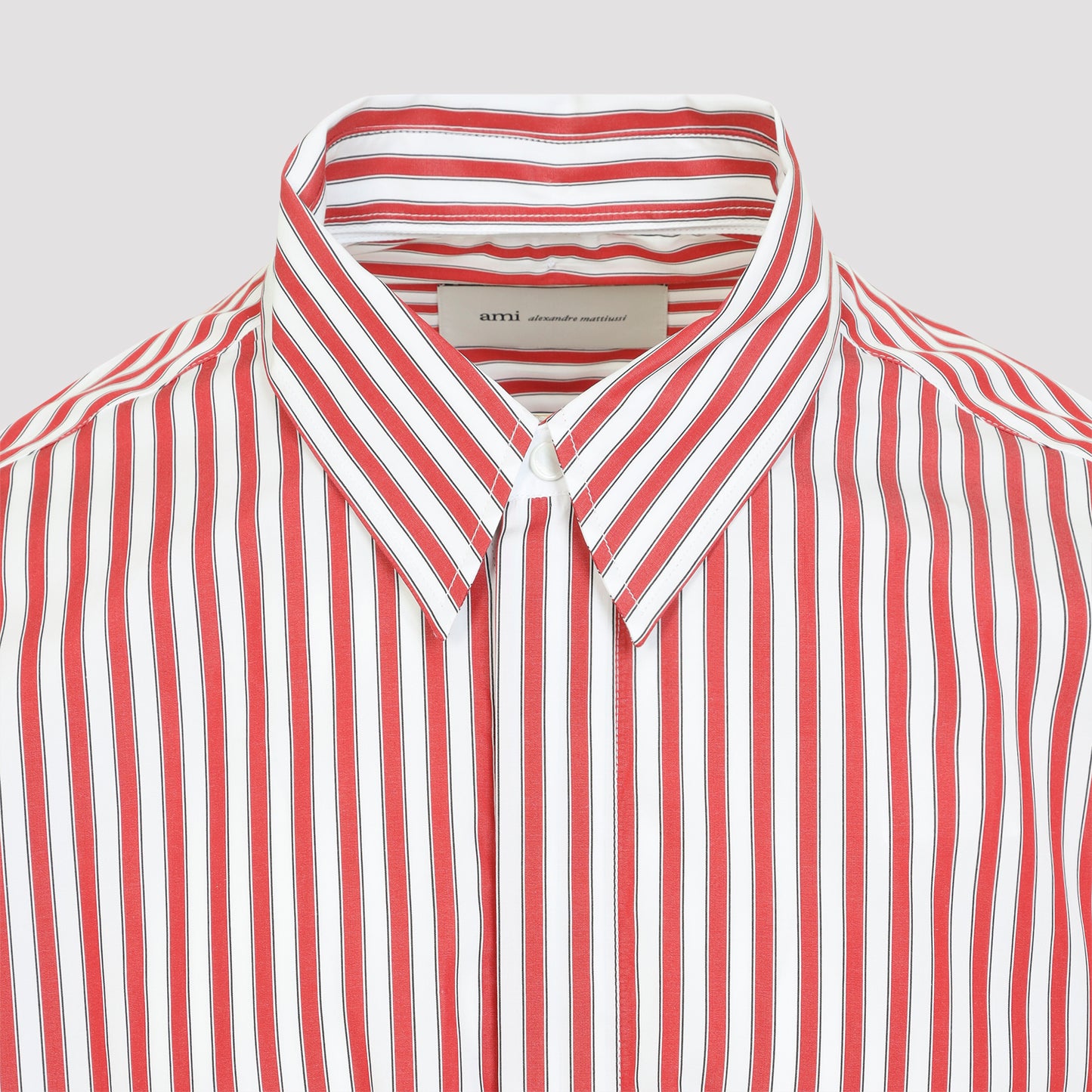 Ami Paris Large Striped Shirt