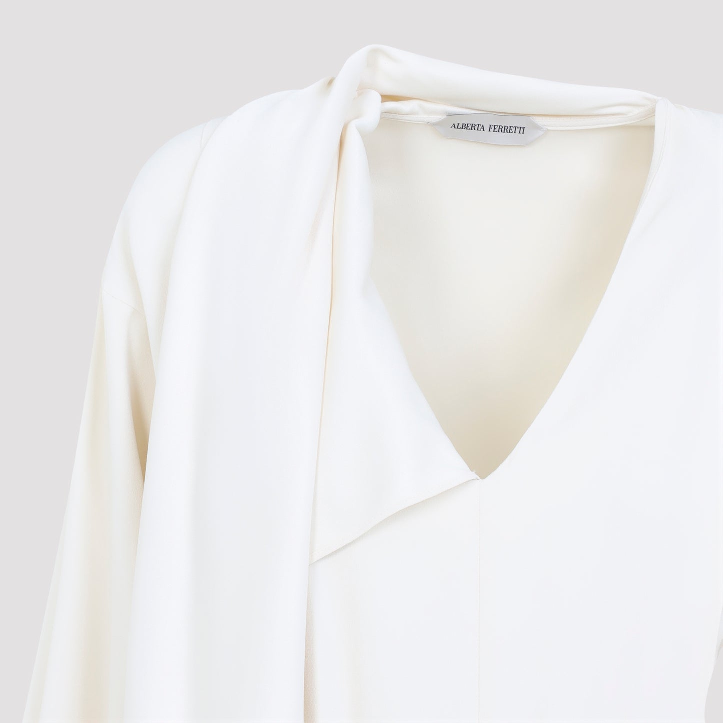 Alberta Ferretti Enver Satin Dress