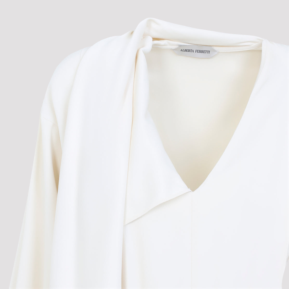 Alberta Ferretti Enver Satin Dress